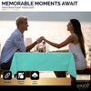 Plastic Tablecloth Disposable, Tablecloths for Rectangle Tables 54 inch. x 108 inch. Fits Tables Up to 8 Feet, Table Cloth for Party - SparkSettings - 3 of 4
