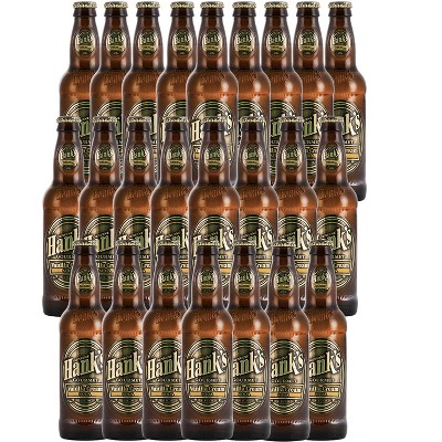 Hank's Genuine Gourmet Vanilla Cream Soda, 12 fl oz Bottles – Premium Craft Soda with Rich, Robust Flavor, Pack of 24
