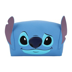 Lilo & Stitch Stitch Face Cosmetic Bag With 3D Ears - 1 of 4