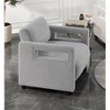 Grungis Boucle Accent Chairs,Living Room Chairs with Plywood Frame,Comfy Chairs for Living Room,Bedroom - 4 of 4
