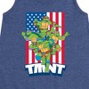 Girls' - Teenage Mutant Ninja Turtles - USA Turtles Graphic Sleeveless Aline Dress - 2 of 4