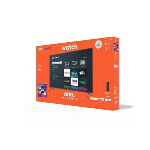 onn 32” Class HD (720P) LED Roku Smart Television - 1 of 4