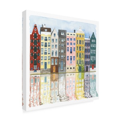 Trademark Fine Art -Grace Popp 'Neighborhood Ii' Canvas Art