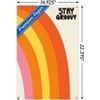 Trends International Hey Happy - Stay Groovy Unframed Wall Poster Prints - 3 of 4