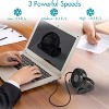 Portable USB Desk Fan, USB Powered Personal Fan - Small, Mini Table Fan for Home Office Travel More, Powerful and Quiet Operation - 2 of 4