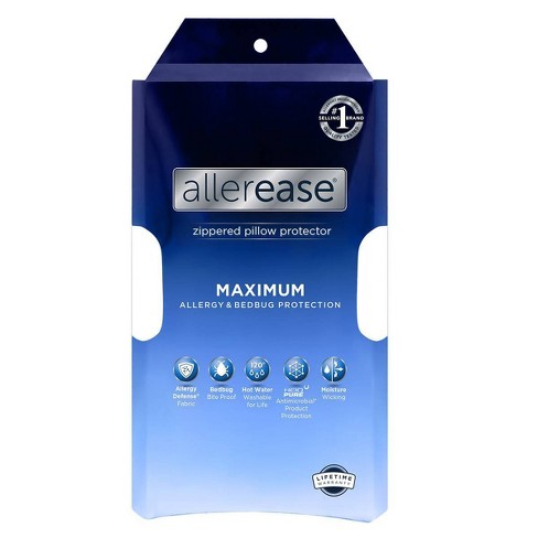 Allerease Advance Allergy Protection Mattress Pad, Queen, White, Sold by at Home