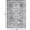 Vintage Area Rug Small Entryway Rug Indoor Non-Slip Doormat Washable Stain Resistant Floor Carpet Boho Accent Rug - 2 of 4
