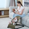 Grungis Baby Bouncer Seat Baby Bouncer with 3-Point Safety Harness for Babies up to 20lbs - 2 of 4