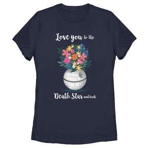Women's Star Wars Mother's Day Love You to the Death Star and Back T-Shirt - 1 of 4