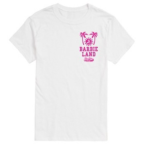 Men's - Barbie - Barbie Land Palm Trees & Sun Short Sleeve Graphic T-Shirt - 1 of 4