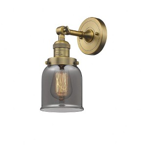 Bell - 1 Light Wall Sconce In Industrial Style-10 Inches Tall and 5 Inches Wide - 1 of 1