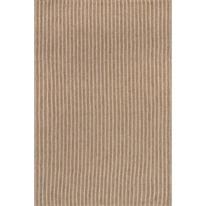 Nuloom Alia Solid 4x6 Indoor/Outdoor Area Rug for Living Room Patio Deck Front Porch Kitchen, Natural - 1 of 4