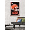 Trends International NFL Cleveland Browns - Neon Helmet 24 Framed Wall Poster Prints - 2 of 4