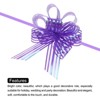 Unique Bargains Large Gift Wrapping Bows Chiffon Pull Bow Ribbon 15 Pcs - 4 of 4