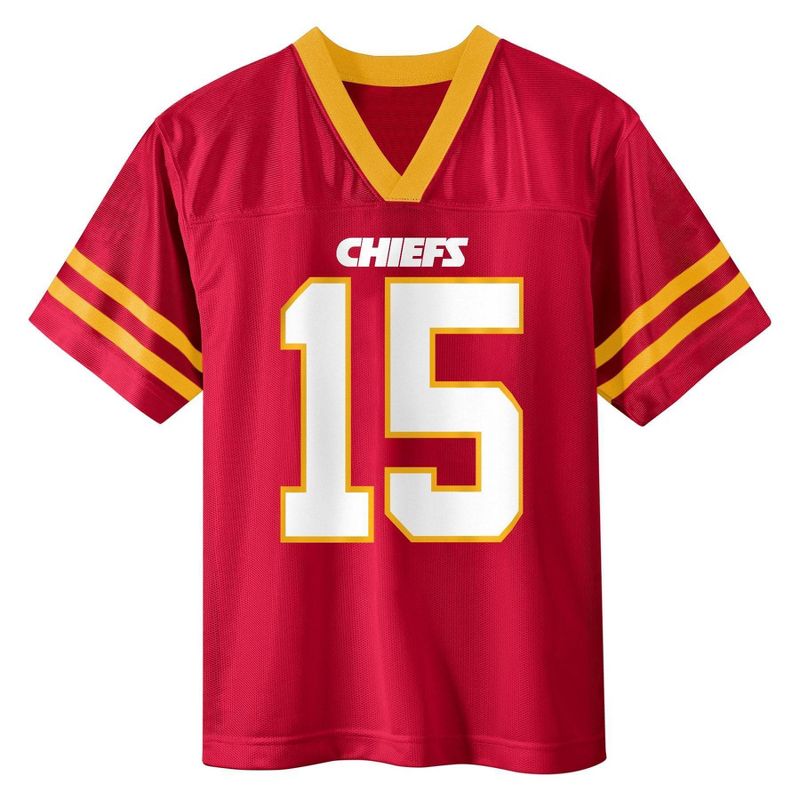 NFL Kansas City Chiefs Boys&#39; Short Sleeve Mahomes Jersey, 2 of 4