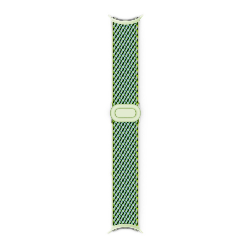 Photos - Watch Strap Google Watch Woven Band - Lemongrass 