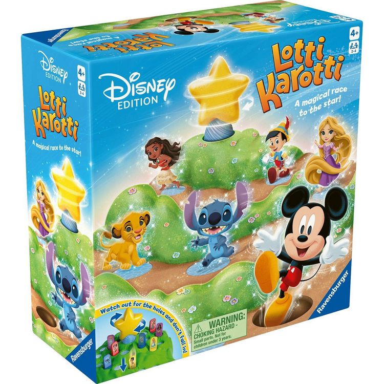 Ravensburger Disney Lotti Karotti Board Game: Creative Thinking, Includes Cards & Game Pieces, 2-4 Players, 20 Min Play, 4 of 4
