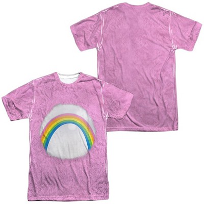 Popfunk Care Bears Cheer Bear Front-Back Print Adult Sublimated Costume T-Shirt