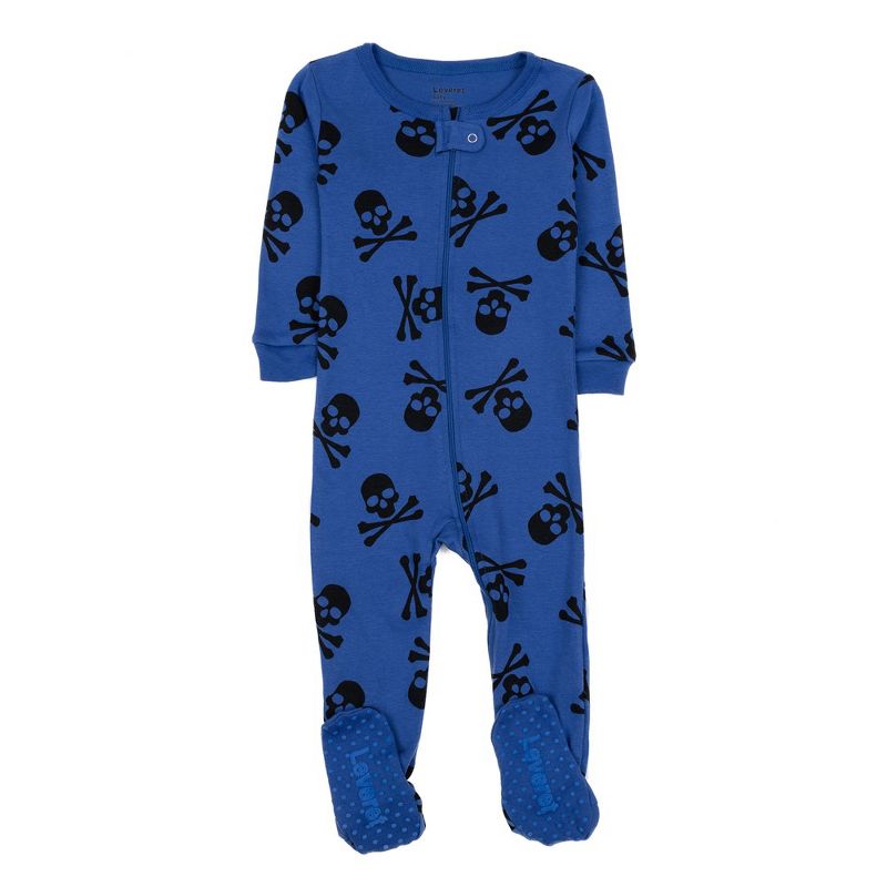 Leveret Footed Cotton Halloween Pajamas, 1 of 3