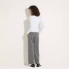 Women's Ribbed Lace Trim Square Neck Henley - Wild Fable™ - 3 of 4