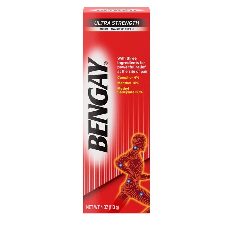 Bengay Ultra Strength Pain Relieving Cream  - 4oz, 1 of 8