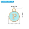 Unique Bargains Beautiful Designer DIY Jewelry Making Initial Pendants 50 Pcs - 2 of 4