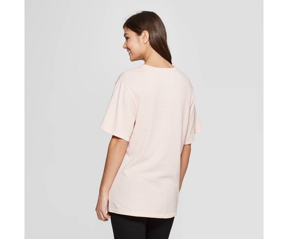 Women's Frida Kahlo Oversized Sleep T-Shirt - Pink XS