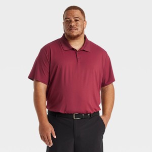 Men's Textured Polo Shirt - All In Motion™ - 1 of 3