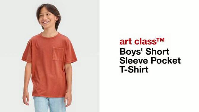 Boys' Short Sleeve Pocket T-Shirt - art class™, 2 of 5, play video