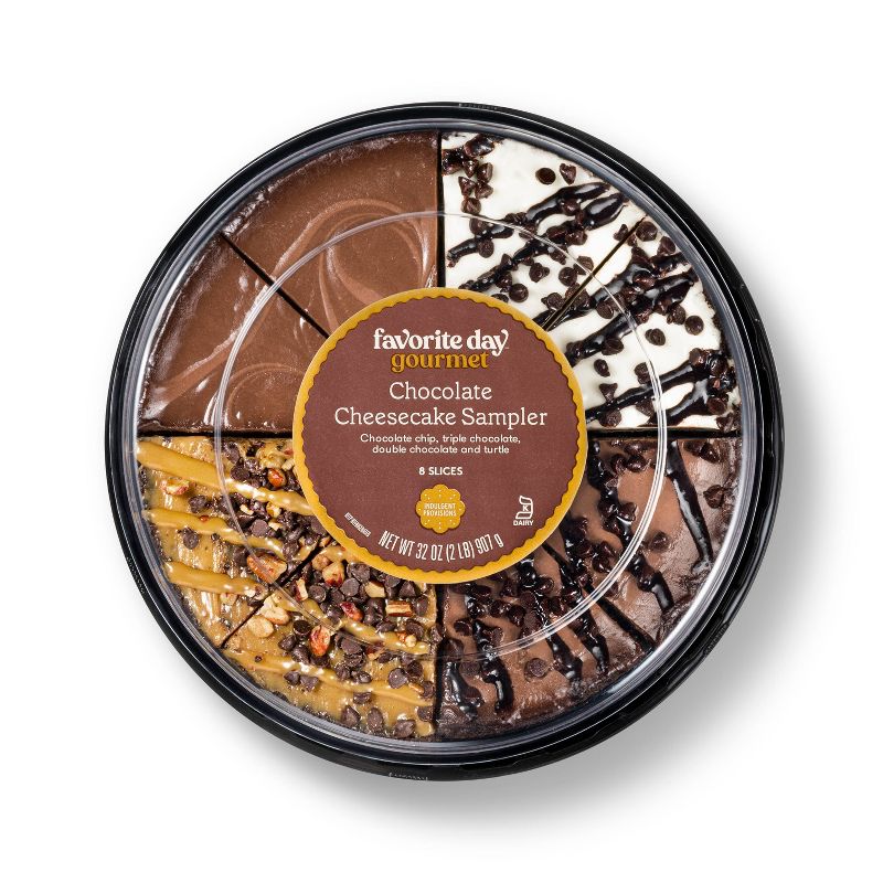 Chocolate Cheesecake Sampler - 8in/32oz - Favorite Day&#8482;, 1 of 5