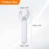 Unique Bargains Galvanized Iron Automotive Repair Furniture Assembly Metric Small Open-End Wrenches 10 Pcs - 2 of 4