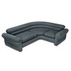 Intex Inflatable Corner Sectional Sofa & Ultra Lounge Chair And Ottoman ...