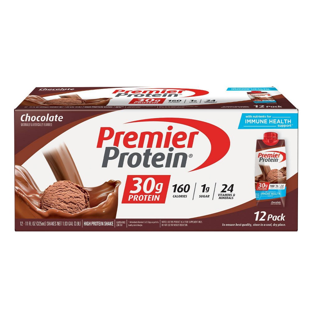 UPC 643843714200 product image for Premier Protein Nutritional Shake - Chocolate - 11 fl oz /12pk | upcitemdb.com