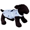 The Worthy Dog Embroidered Whales Gingham Check Adjustable Pet Dress - 3 of 3