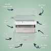 Nostalgia 32-Ounce Portable Heated Electric Lunch Box – Leak-Proof Silicone Sealed Lid, Foldable Carry Handle, Detachable Cord – Sage - 3 of 4