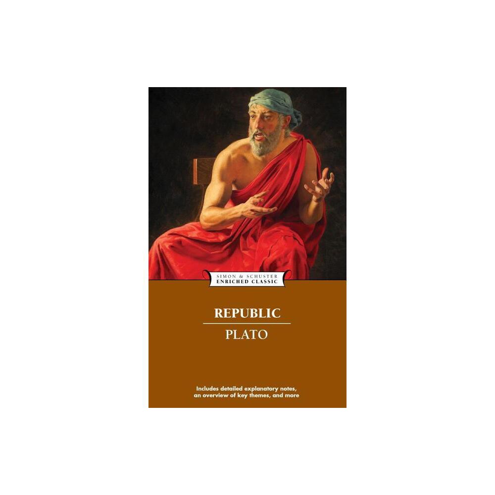 Republic - (Enriched Classics) by Plato (Paperback)