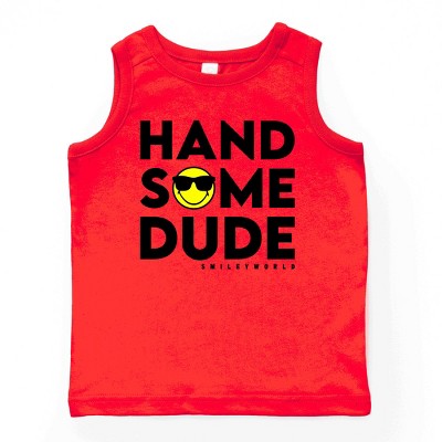 The Juniper Shop SmileyWorld Handsome Dude Sunglasses Youth Tank Top