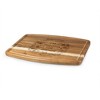 Toscana Disney Mickey and Minnie Mouse Thanksgiving Ovale Acacia Cutting Charcuterie Board - 2 of 4