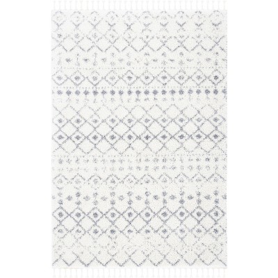Berber Fringe Shag BFG516 Power Loomed Rug - Safavieh