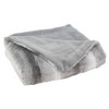 Animal Print Design Soft Plush Faux Fur Throw Blanket - Saro Lifestyle - 2 of 3