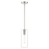 Livex Lighting Soma 1 - Light Pendant in  Brushed Nickel - 4 of 4