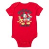 Disney Pixar Monsters Inc. Mike Mickey Mouse Baby Bodysuit Pants and Hat 3 Piece Outfit Set Newborn to Infant - 3 of 4