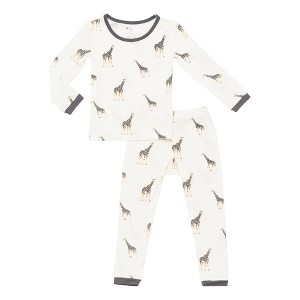 Long Sleeve Pajamas in Giraffe - 1 of 3