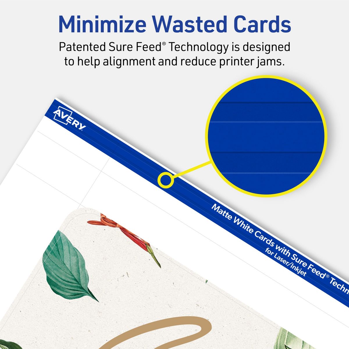 Avery Matte White Postcards, 4" x 6" Rectangle Rounded Corners - thumbnail 4