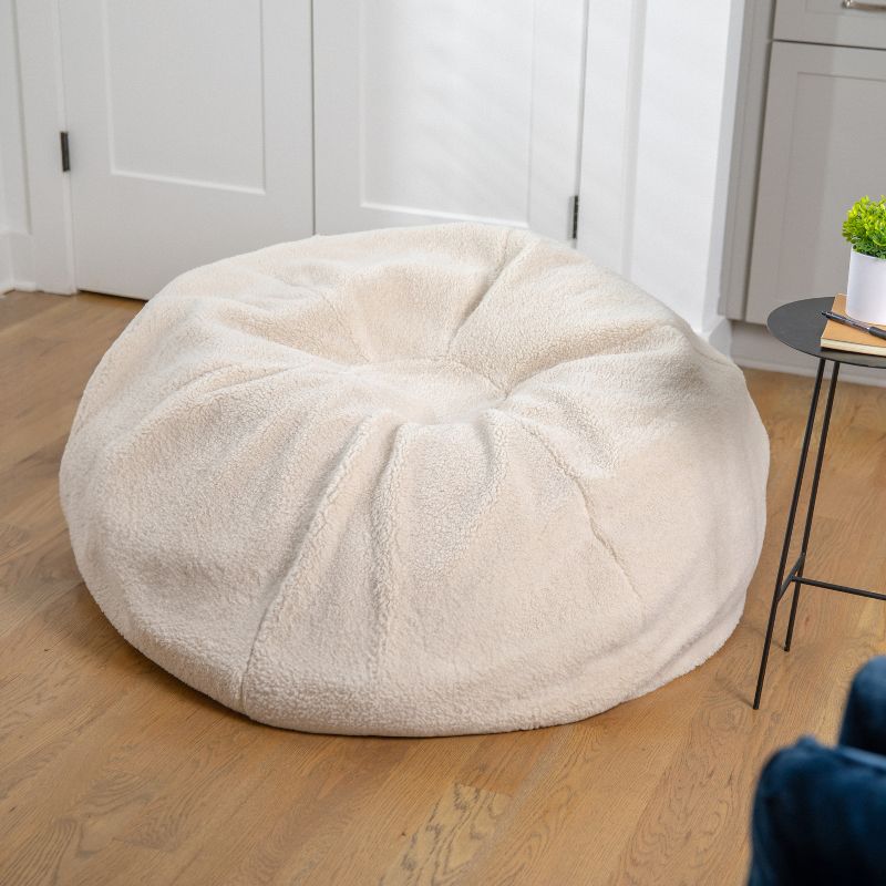 Emma and Oliver Oversized Bean Bag Chair for Kids and Adults, 2 of 12