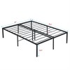 KTMBDW 16 Inch Bed Frame, Heavy Duty Metal Platform Bed, Black - 4 of 4