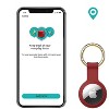 SaharaCase Liquid Silicone Case for Apple AirTag Red (AT00015) - 4 of 4