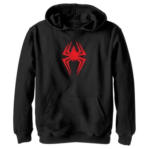 Spiderman sales logo hoodie