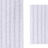 Knightsbridge Stylish And Comfortable Traditional Chain Design 2 PC Cotton Bath Rug Set 17"x24" & 21"x34" Stone - 4 of 4