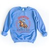 Simply Sage Market Howdy American Cowgirl Club Sweatshirt - 3 of 4